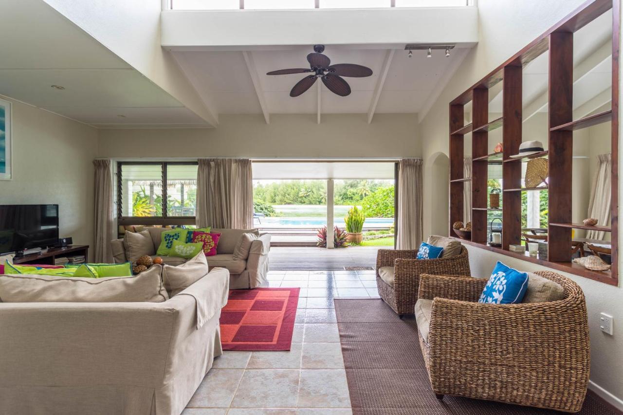 Muri Beach Villa Rarotonga Bagian luar foto